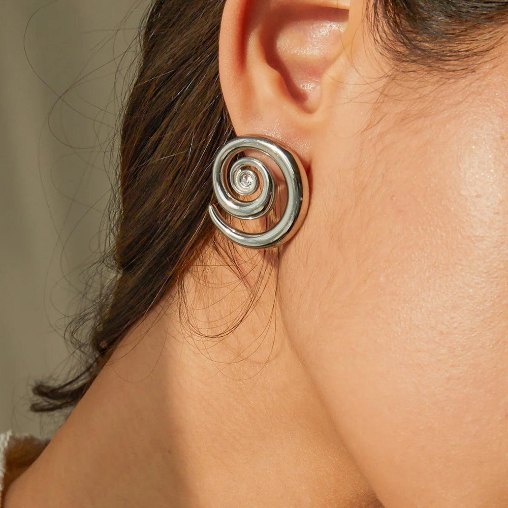 Checkered Elegance Earrings - Emberly