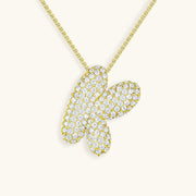 Bubble Letter Initial Necklace - Emberly