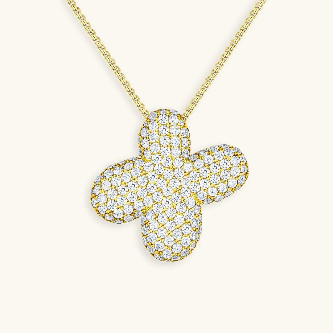 Bubble Letter Initial Necklace - Emberly