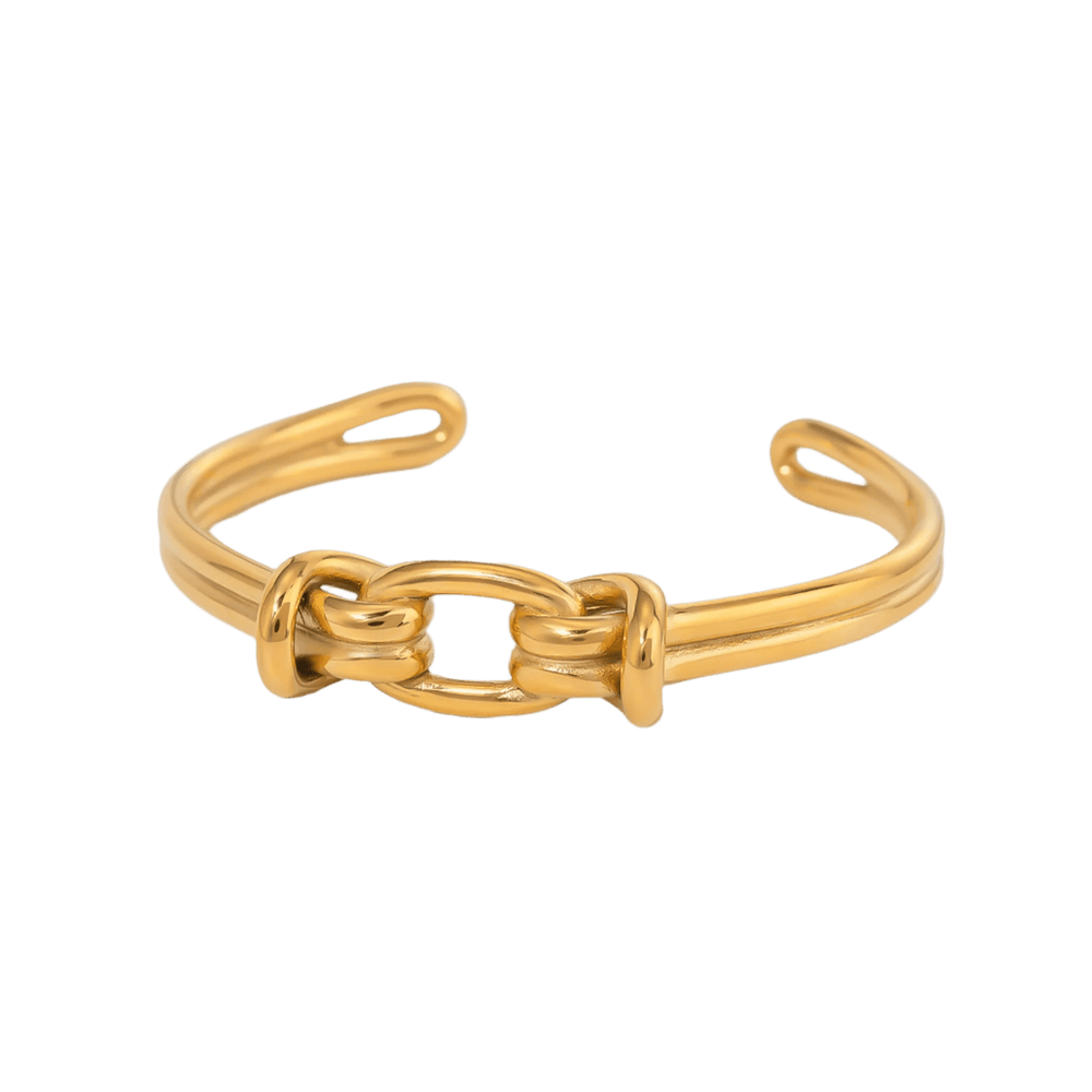 Knot Cuff Bangle - Emberly