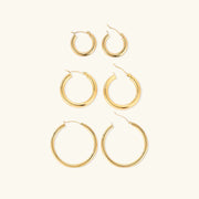 Earrings "Broad Round" - Emberly