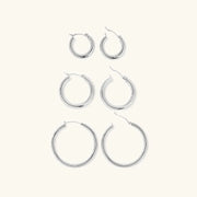 Earrings "Broad Round" - Emberly
