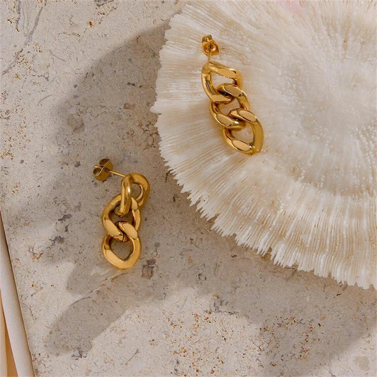 Earrings "Chain" - Emberly