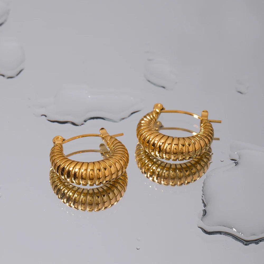 Earrings "Checkered Chic" - Emberly
