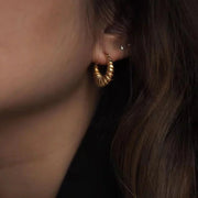 Earrings "Checkered Chic" - Emberly