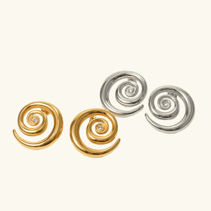 Earrings "Checkered Elegance" - Emberly