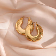 Earrings "Chunky Hoops" - Emberly