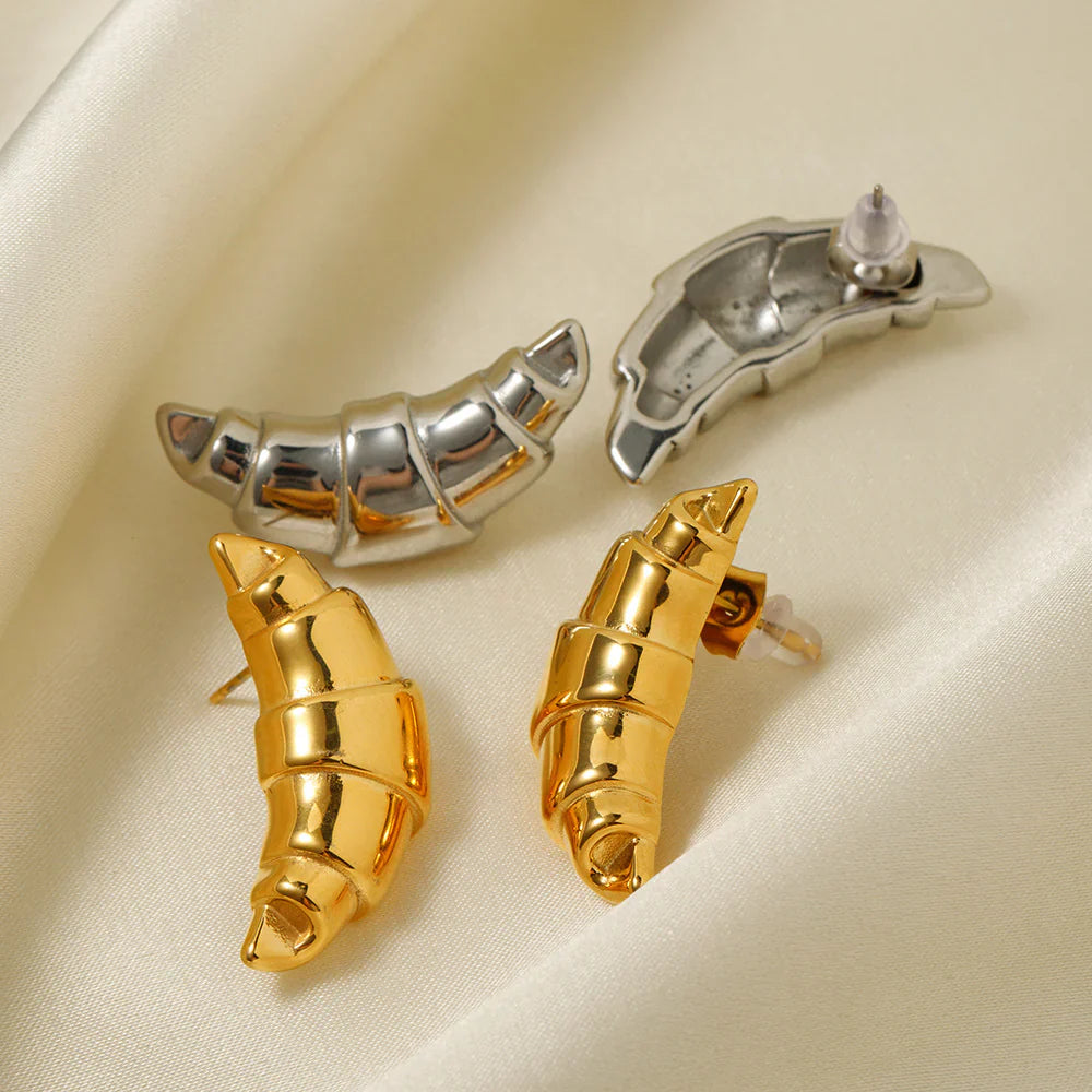 Earrings "Croissant" - Emberly