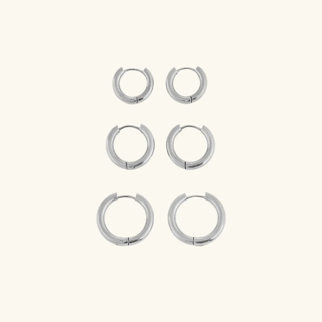 Earrings "Huggie" - Emberly