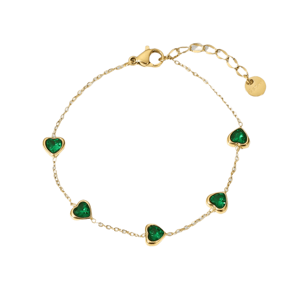 Bracelet "Emerald Heart" - Emberly