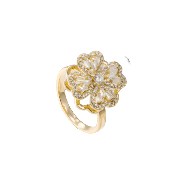 Ring "Floral Bloom Crystal" - Emberly