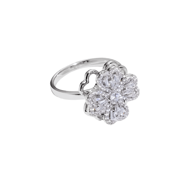 Ring "Floral Bloom Crystal" - Emberly