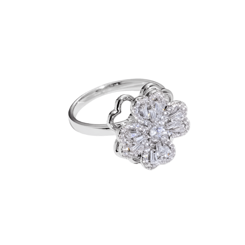 Ring "Floral Bloom Crystal" - Emberly