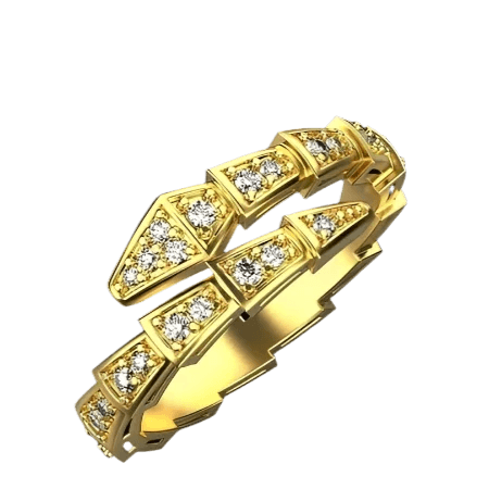 Ring "Geometric Crystal" - Emberly