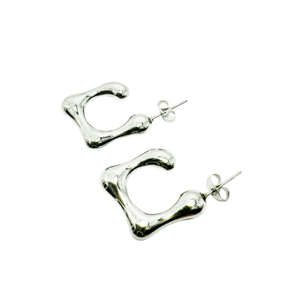 U Shape Hoop Earrings - Emberly