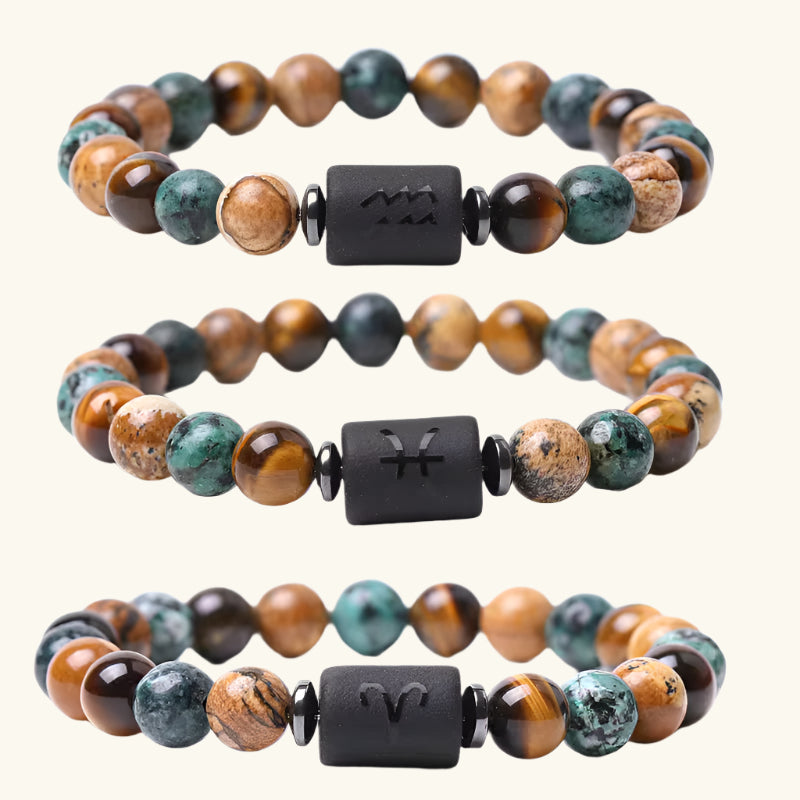 Zodiac Signs - Natural Eye of the Tiger