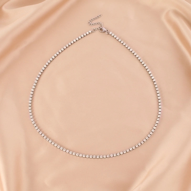 Necklace "Tennis"