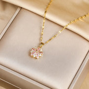 Necklace „Blossom Glow“