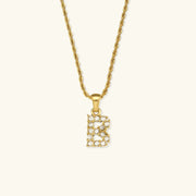 Necklace „Shining Letter“5454