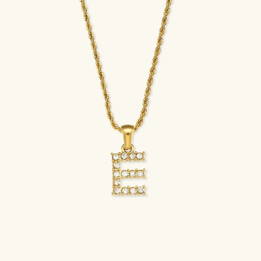 Necklace „Shining Letter“