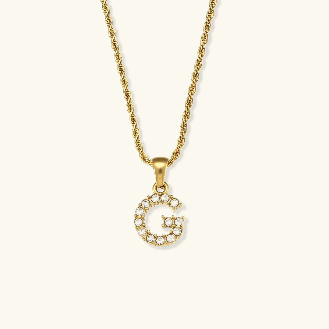Necklace „Shining Letter“