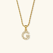 Necklace „Shining Letter“