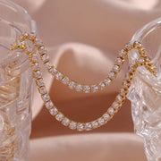 Necklace "Tennis"