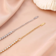 Necklace "Tennis"