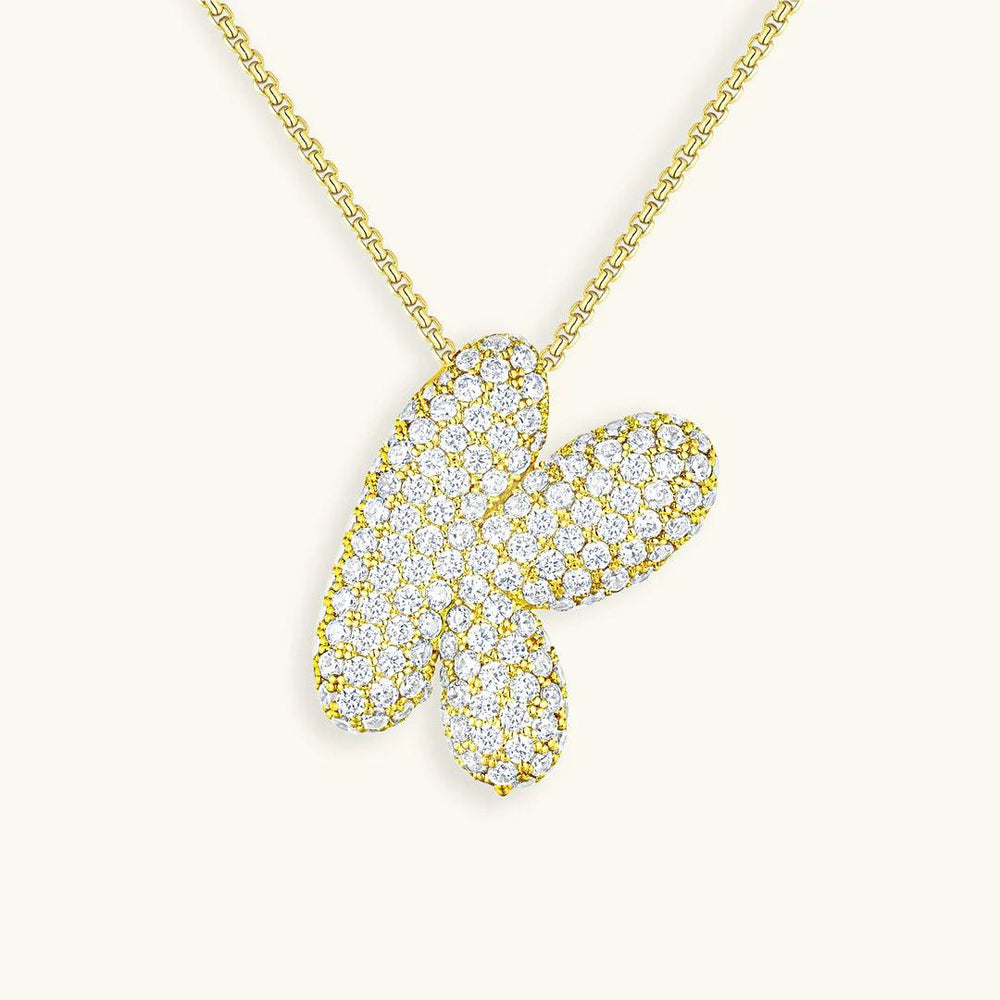 Bubble Design Initials Pendant - Emberly
