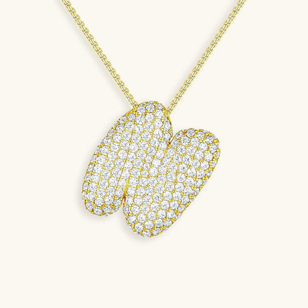 Bubble Design Initials Pendant - Emberly