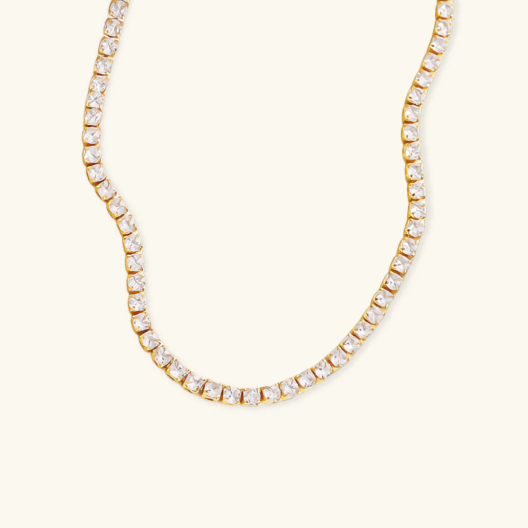 Necklace "Tennis"