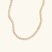Necklace "Tennis"