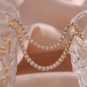 Necklace "Tennis"