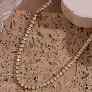 Necklace "Tennis"