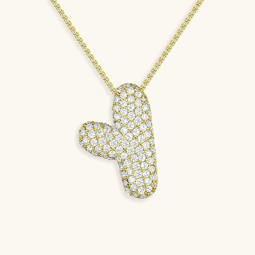 Bubble Design Initials Pendant - Emberly