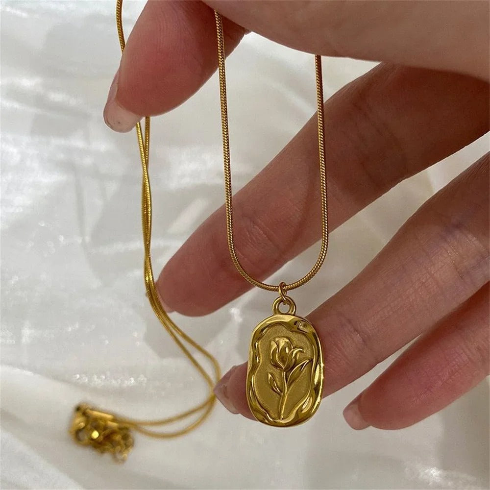 Pendant "Tulip Grace"