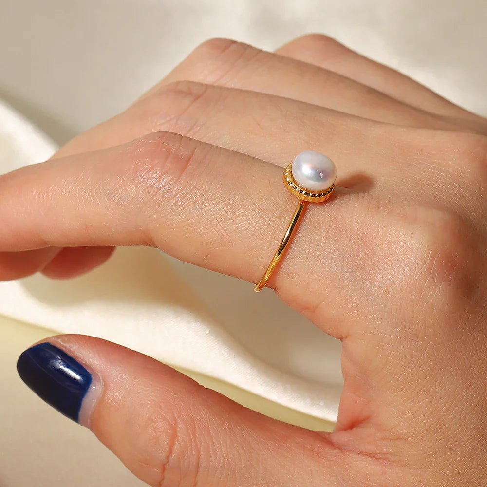 Ring "Pearl"  - Emberly