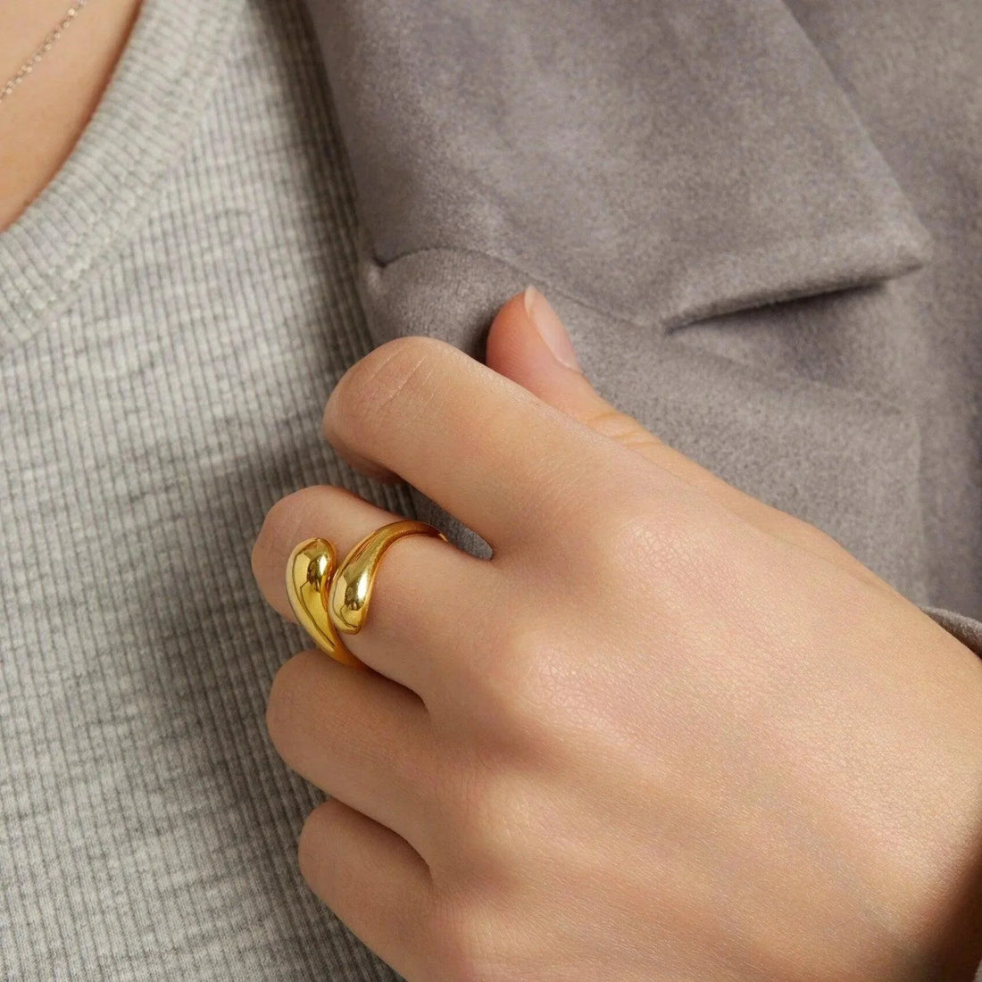 Ring "Water Drop" - Emberly