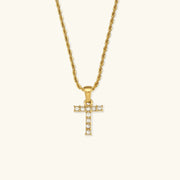 Necklace 'shining letter'