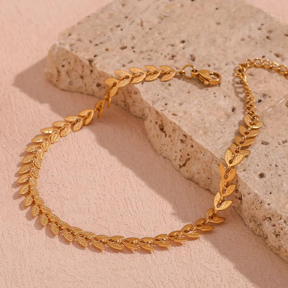  Bracelet "Trendy Leaf" - Emberly