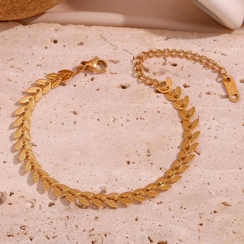  Bracelet "Trendy Leaf" - Emberly